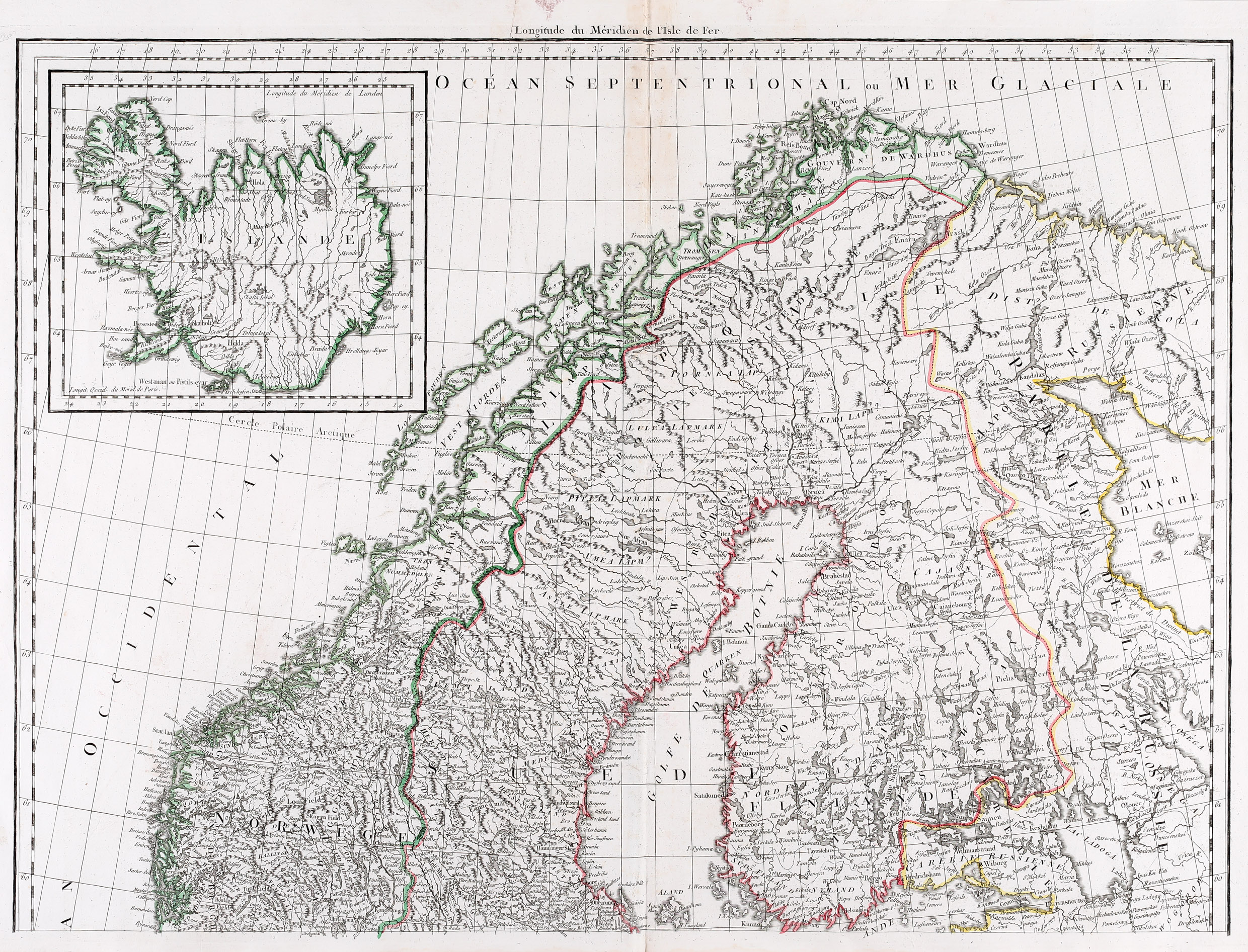 88. Les Couronnes du Nord, le Danemarck, la Norwege, l‘Islande et la Suede  partie de …