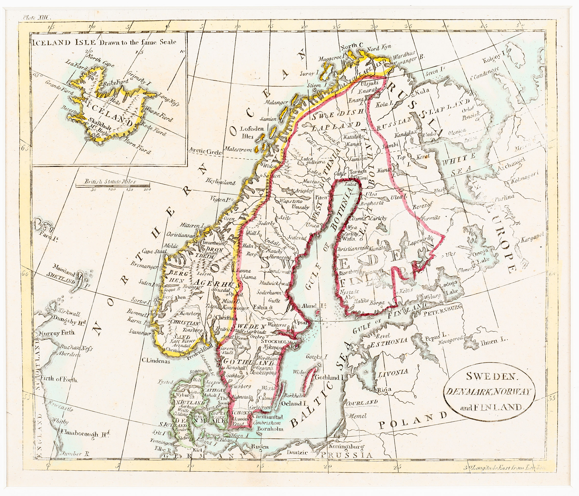 139. Sweden. Denmark. Norway and Finland.