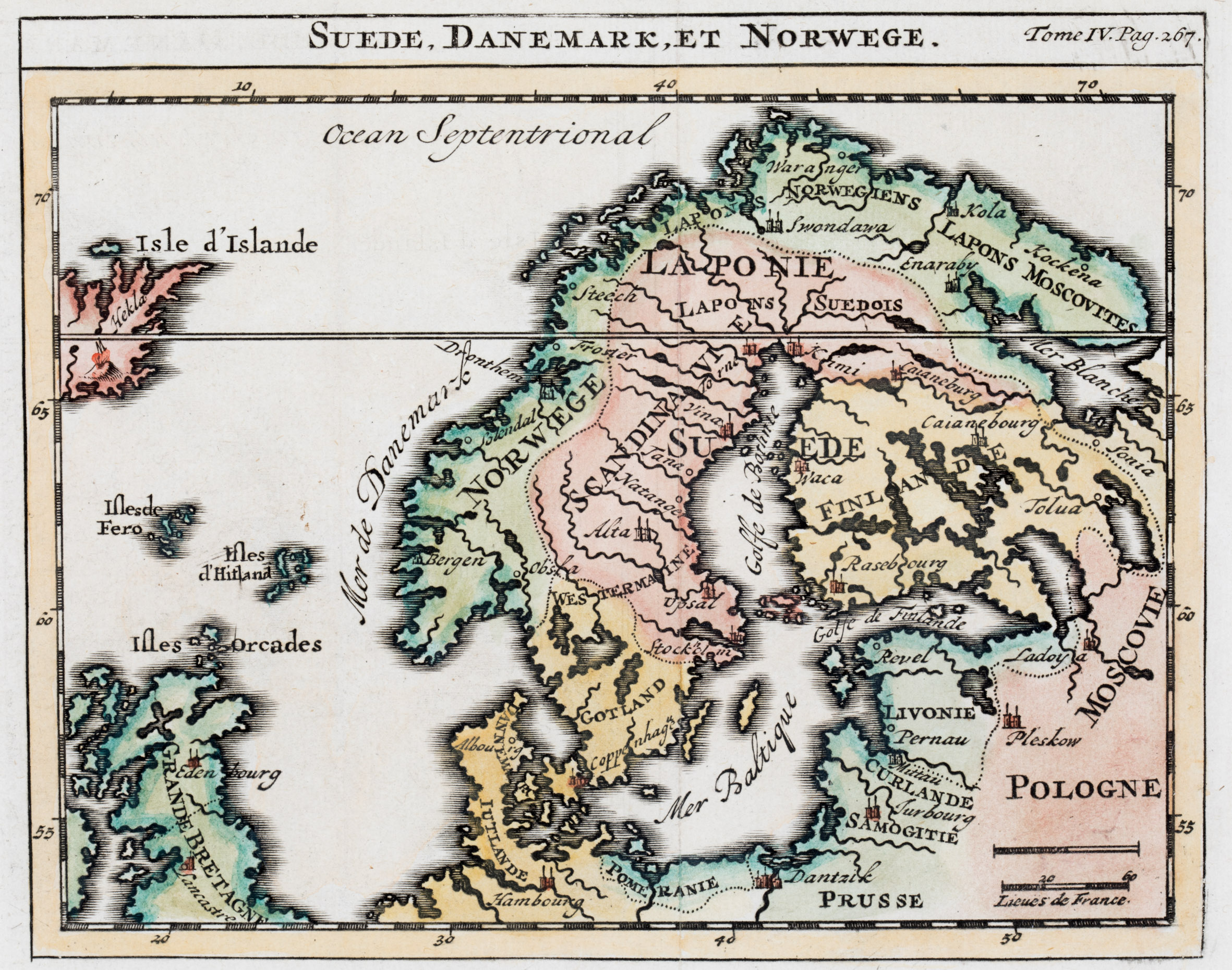 160. Suede, Danemark, et Norwege